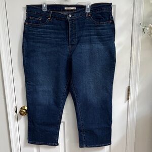 Levi’s wedgie straight jeans size 22w.